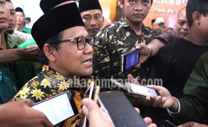 Muhaimin Iskandar saat menghadiri Halaqah Internasional di Ponpes Tambakberas
