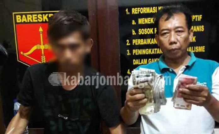 Pelaku pencurian kotak amal