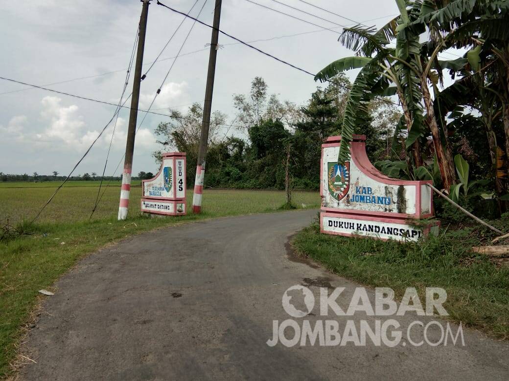 Dusun Kandang Sapi, Desa Kedungbetik, Kecamatan Kesamben, Kabupaten Jombang. KabarJombang.com/Anggraini Dwi/