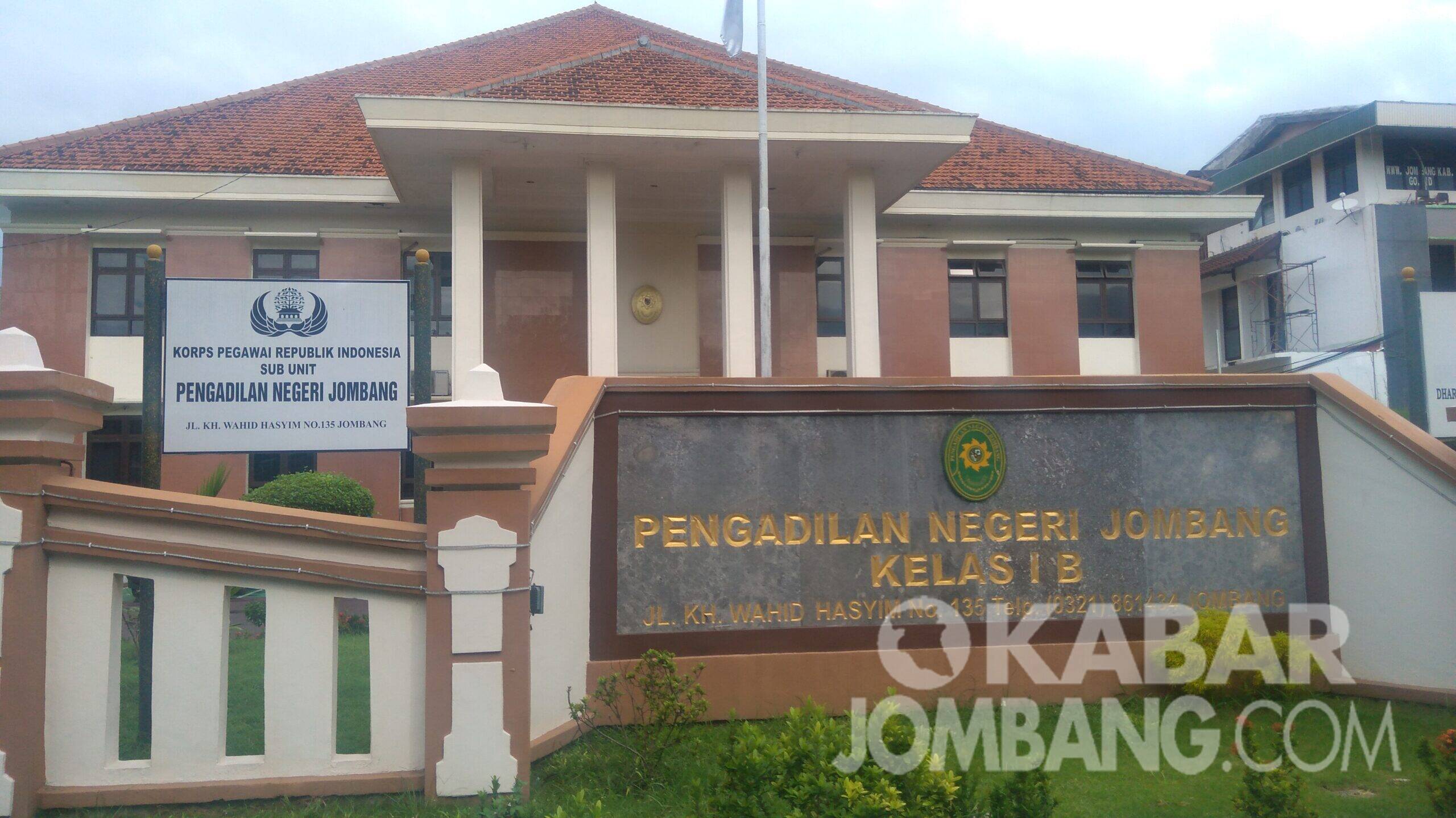Pengadilan Negeri Kabupaten Jombang. KabarJombang.com/Muji Lestari/