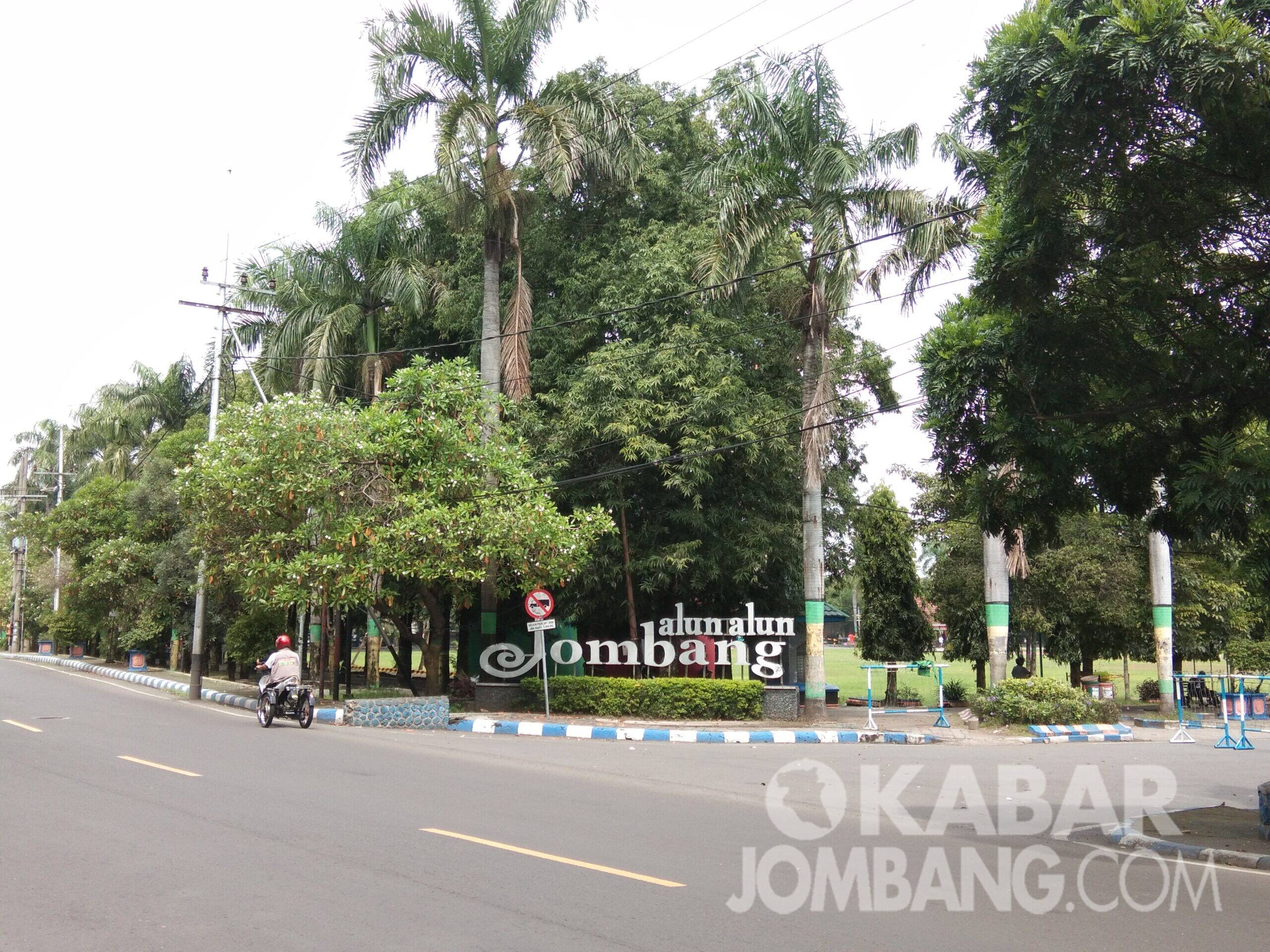 Alun-alun Kabupaten Jombang.