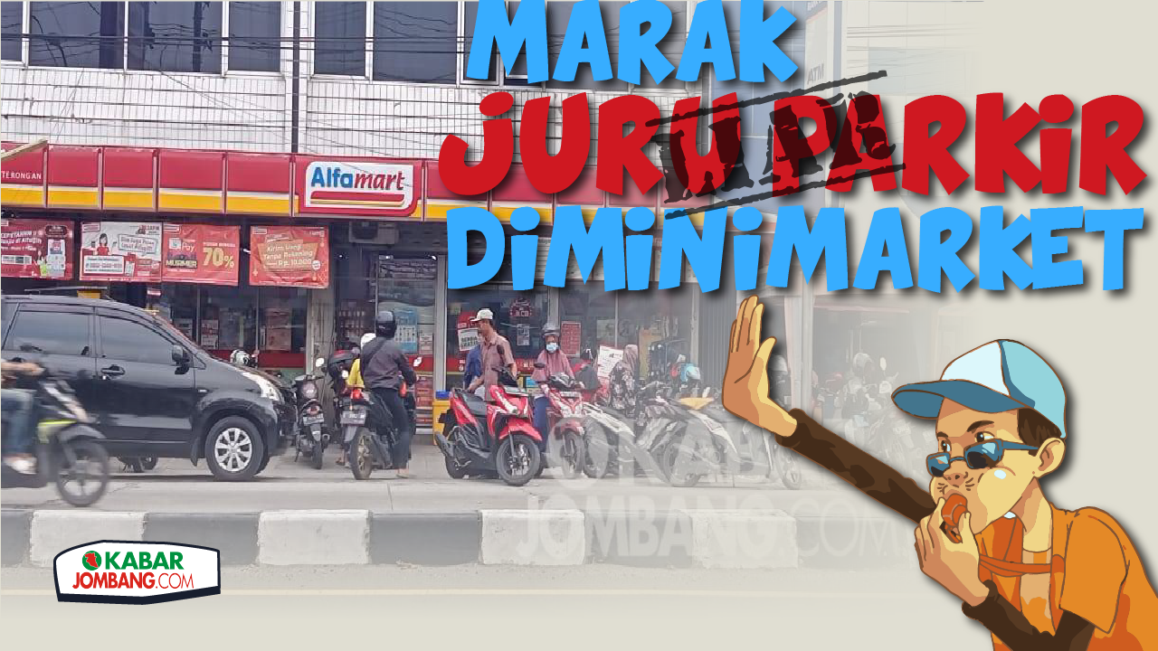 Infografis Banyak Juru Parkir Liar di Minimarket