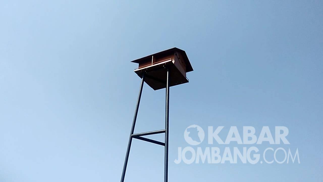 Rumah burung hantu (rubuha) di wilayah Kecamatan Mojoagung, Jombang. KabarJombang.com/Slamet Wiyoto/