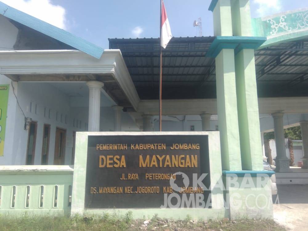 Balai desa Mayangan, Kecamatan Jogoroto. Kabarjombang.com/Diana Kusuma/