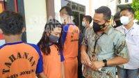 Pelaku pengeroyokan pemuda di Jombang diamankan polisi. Kabarjombang.com/Istimewa/