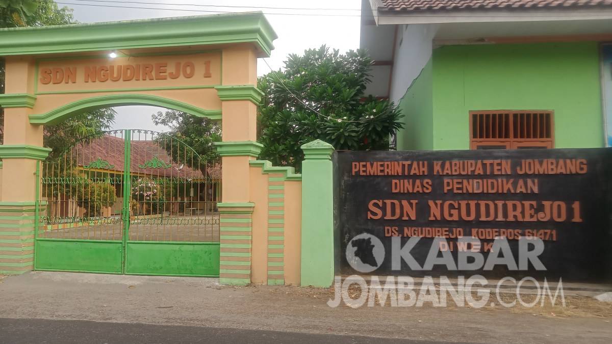 Sekolah Dasar Negeri 1 Ngudirejo, Kecamatan Diwek, Kabupaten Jombang. KabarJombang.com/Daniel Eko/
