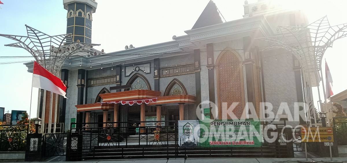 Jombang Jadi PPKM Level 3, Masjid Baitul Mukminin Dibuka dengan Syarat
