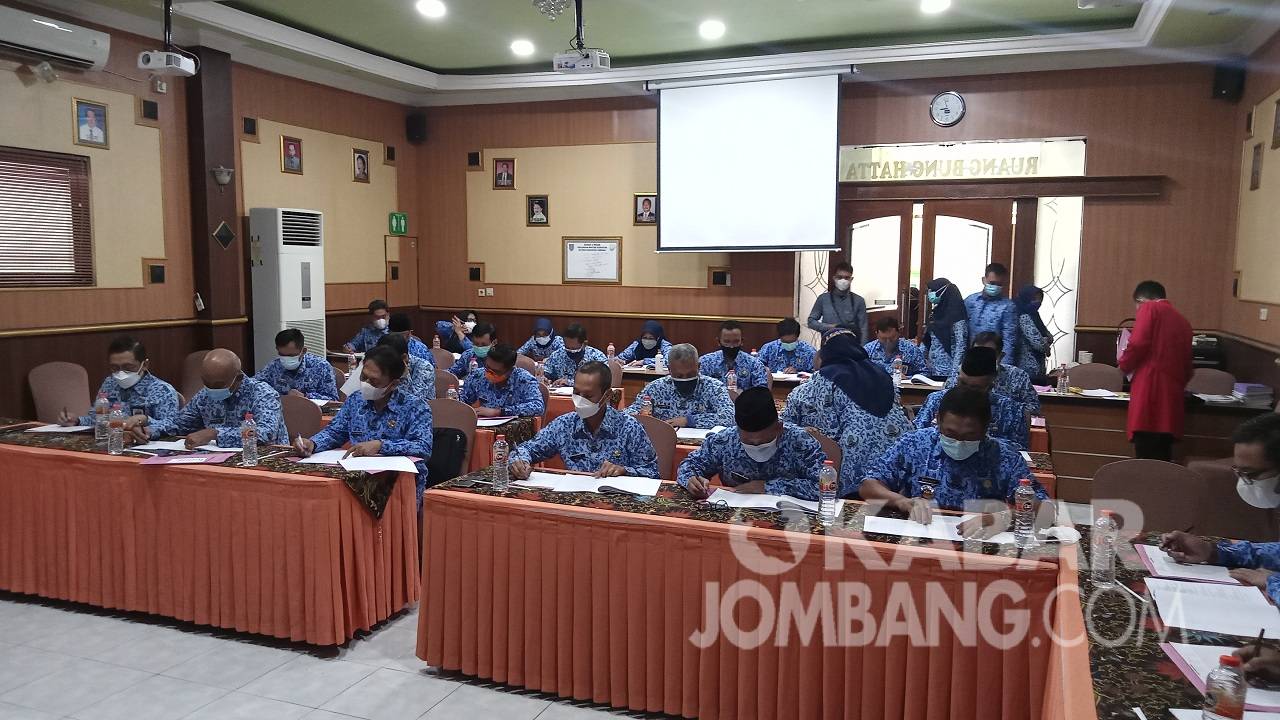 Seleksi Jabatan Pemkab Jombang, Calon Kadis Jalani Tes Narkoba