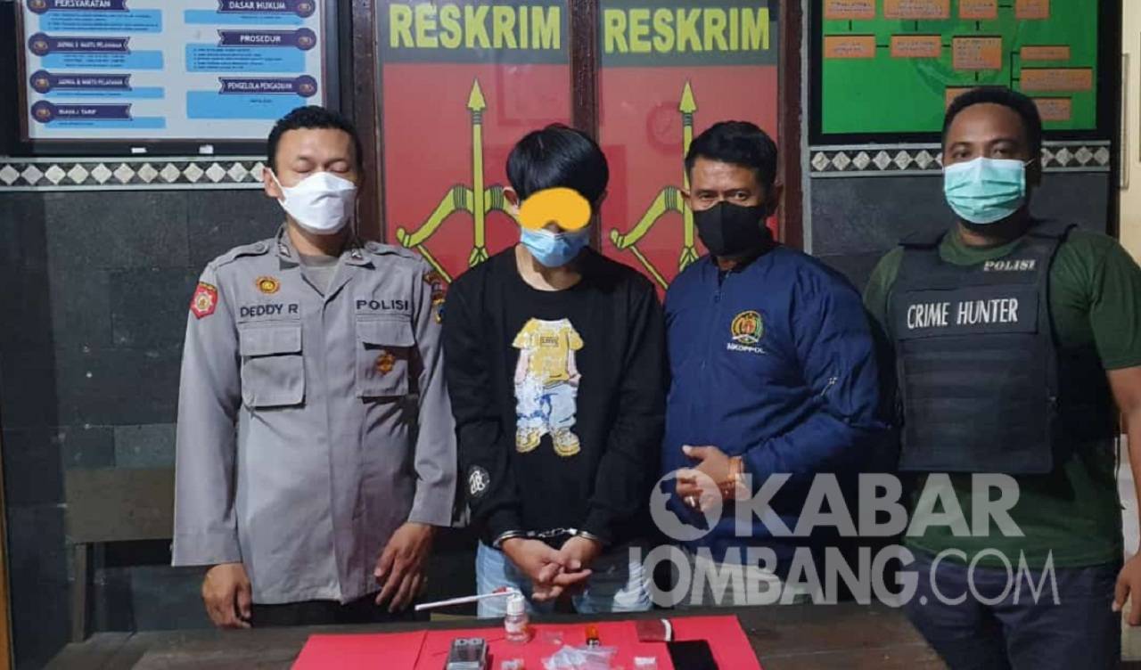 Edarkan Sabu, Dua Pemuda di Mojowarno Jombang Diciduk Polisi