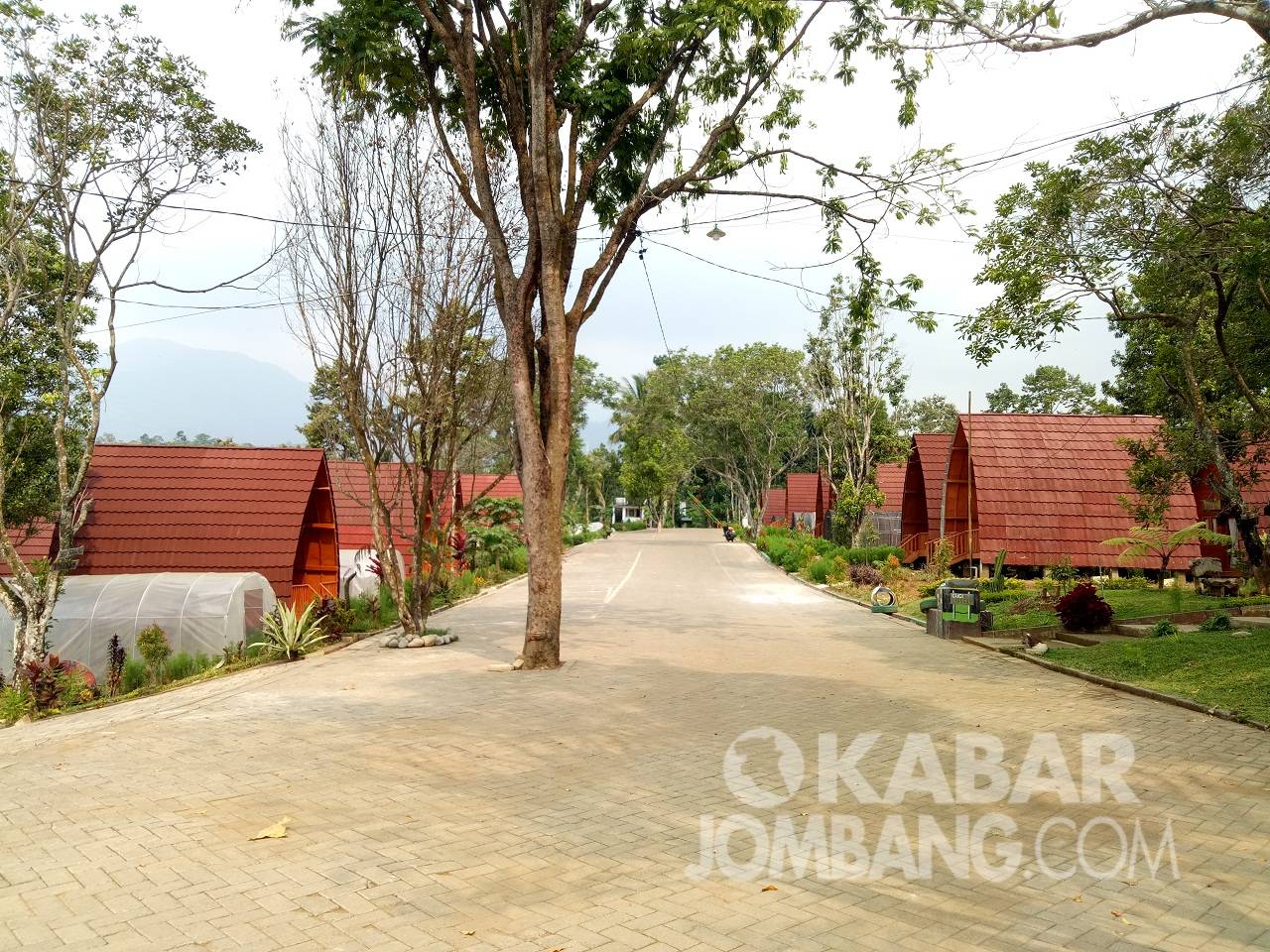Vila kebun Agropolis Wonosalam, Kabupaten Jombang. KabarJombang.com/Diana Kusuma/