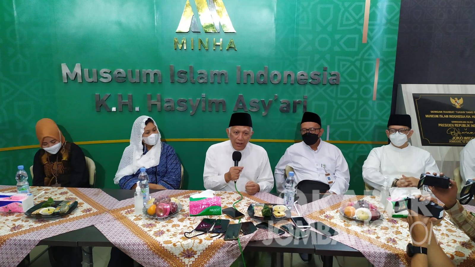 Museum Islam Indonesia KH Hasyim Asy'ari yang berada di kompleks Pondok Pesantren Tebuireng Jombang, telah dibuka kembali secara resmi pada, Rabu (10/11/2021).