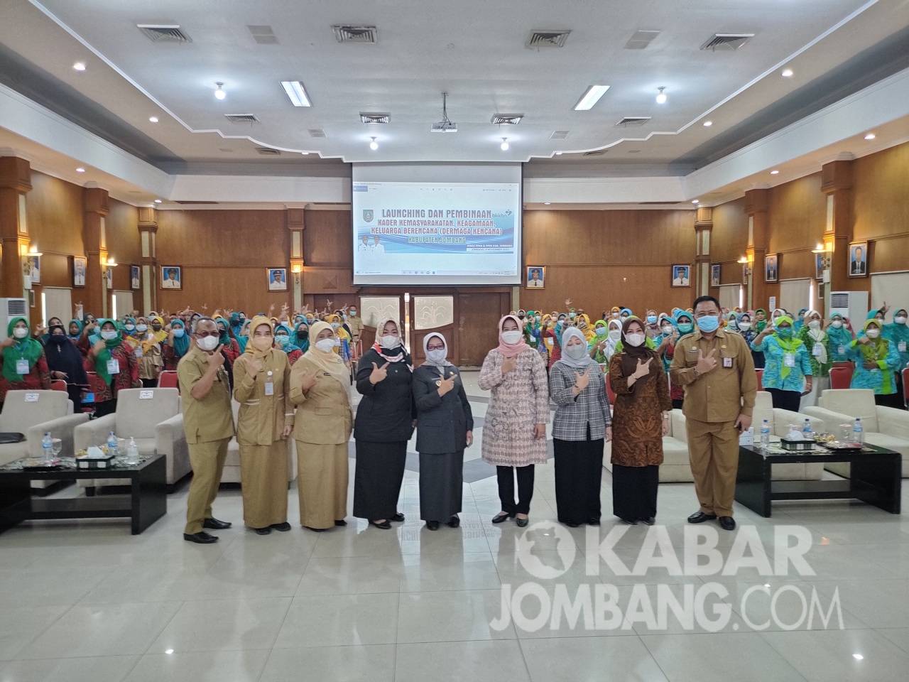 Bupati Jombang Launching Dermaga Kencana Kader Kemasyarakatan Keagamaan Keluarga Berencana