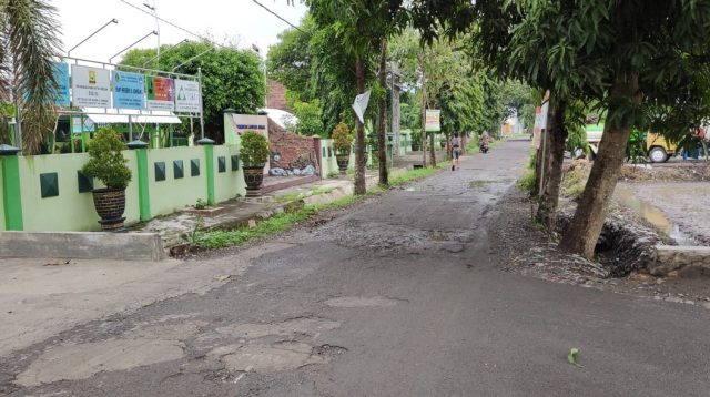 Sempat Terkena Refocusing, Perbaikan Ruas Jalan Samsat-SMP 6 Jombang Tuntas Tahun Ini