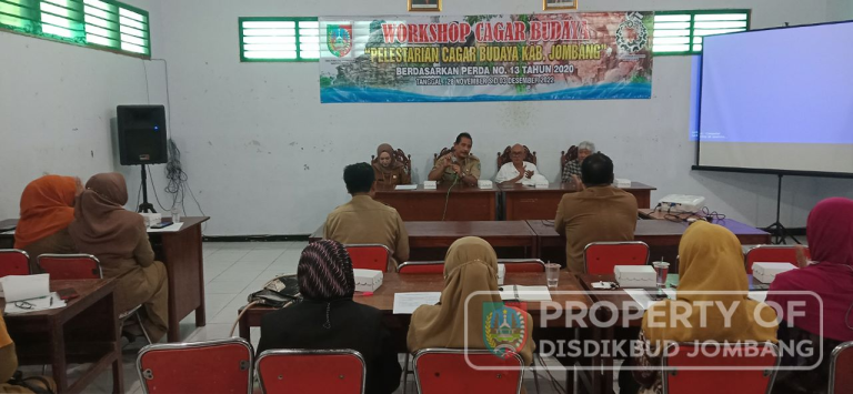 Disdikbud Jombang Gelar Workshop Cagar Budaya Untuk Tingkatkan Kepedulian Siswa Kabar Jombang