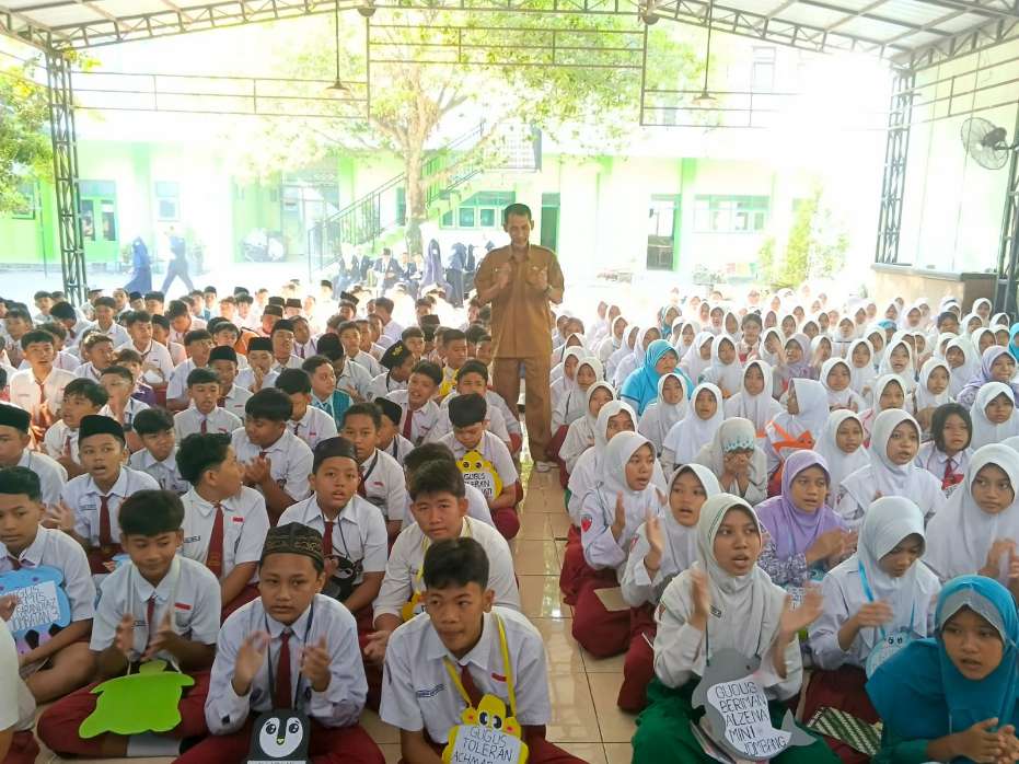 Kegiatan MPLS di SMPN 1 Jombang