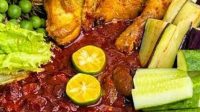 ayam ungkep tempong