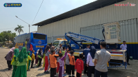 Harhubnas ke-55, Dishub Jombang dan BAZNAS Ajak Anak Yatim Berbagi Kebahagiaan_4 Harhubnas ke-55, Dishub Jombang dan BAZNAS Ajak Anak Yatim Berbagi Kebahagiaan_4