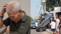 Mobil nyangkut