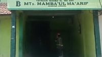 Gudang MTs Mambaul Maarif Denanyar terbakar