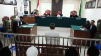 Terdakwa WPC ketika mengikuti sidang pembacaan putusan di Pengadilan Negeri Jombang Terdakwa WPC ketika mengikuti sidang pembacaan putusan di Pengadilan Negeri Jombang